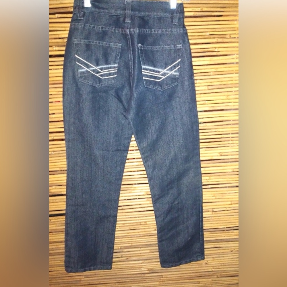 COPPER DENIM 12 Boys Dark Stitch Pocket Jeans
